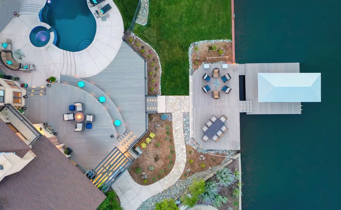 Lakeshore deck project